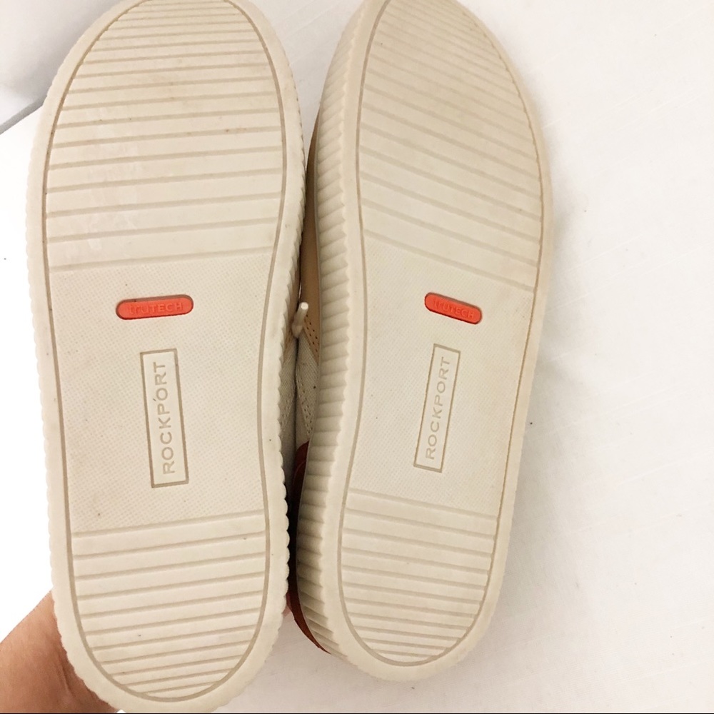 Rockport canvas and leather sneaker - Picture 3 of 9